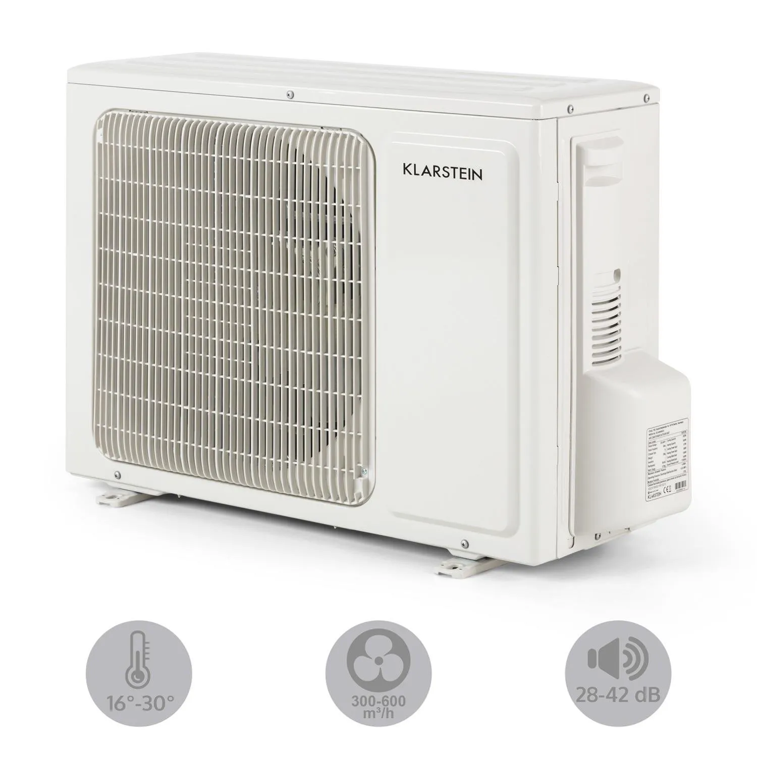 Klarstein Windwaker Pro 12 climatiseur split A++ 3500 W