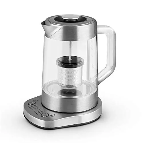Klarstein Assam Express bouilloire 1,5L argent 1500W