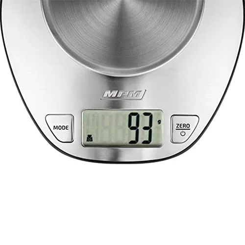 MPM MWK-05 balance de cuisine numérique 5 kg inox