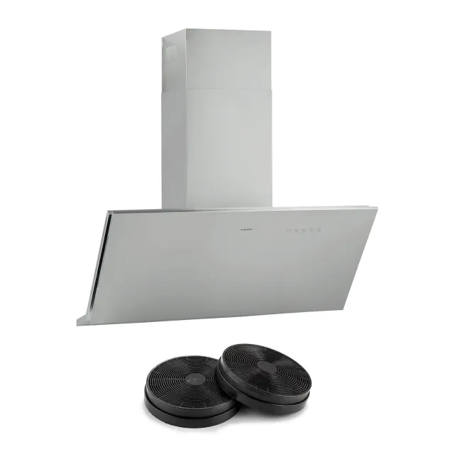 Klarstein Braveheart hotte aspirante argent 610 m³/h