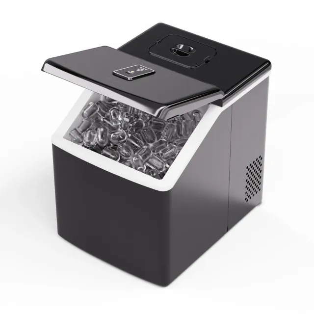 Klarstein Clearcube machine à glaçons inox 13 kg glaçons transparents