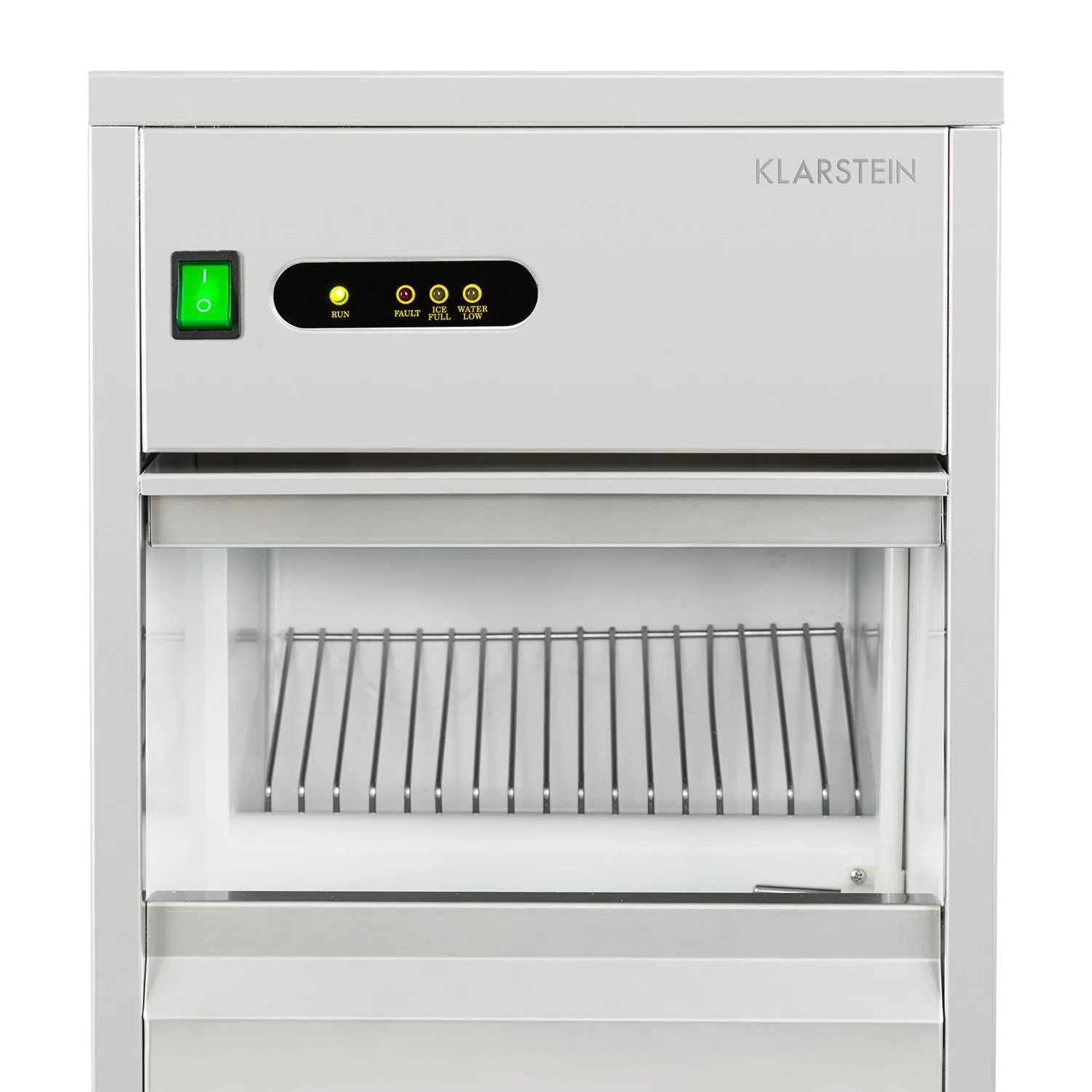 Klarstein Powericer machine à glaçons 20 kg/jour argent