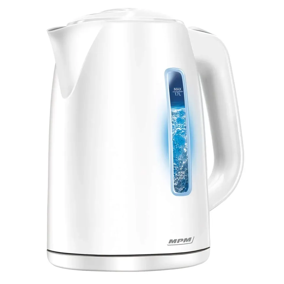 MPM MCZ-66 bouilloire électrique 1,7 L blanc sans BPA