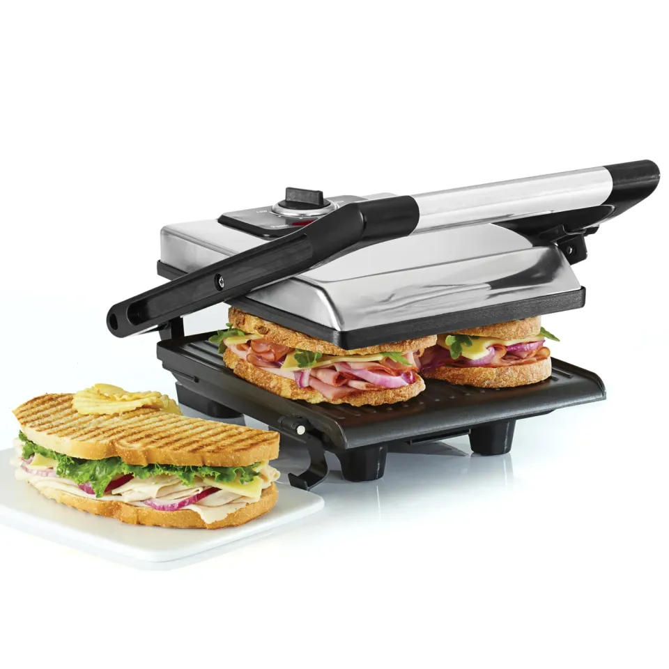 La Bella presse à panini grill sandwich inox 1400W