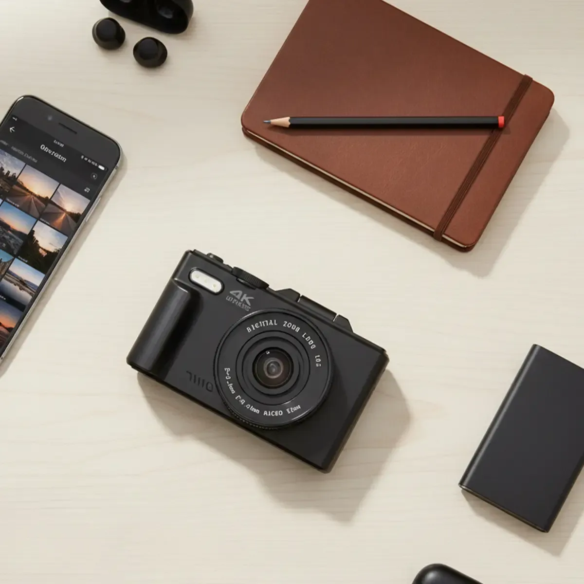 Prixton Xplorer DV900 appareil photo 4K noir 64 MP