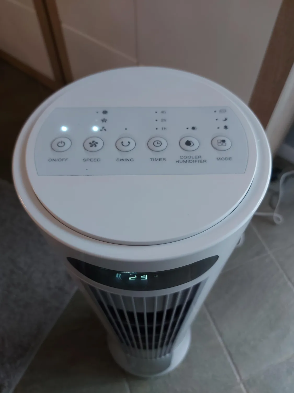 Klarstein Skyscraper Frost rafraîchisseur 7L argent 100m³/h