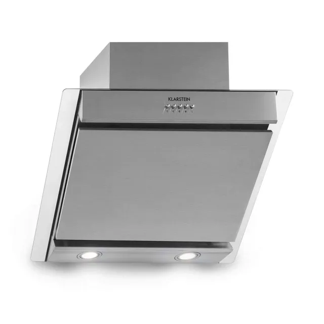 Klarstein Zola 60 hotte aspirante verre inox 610 m³/h
