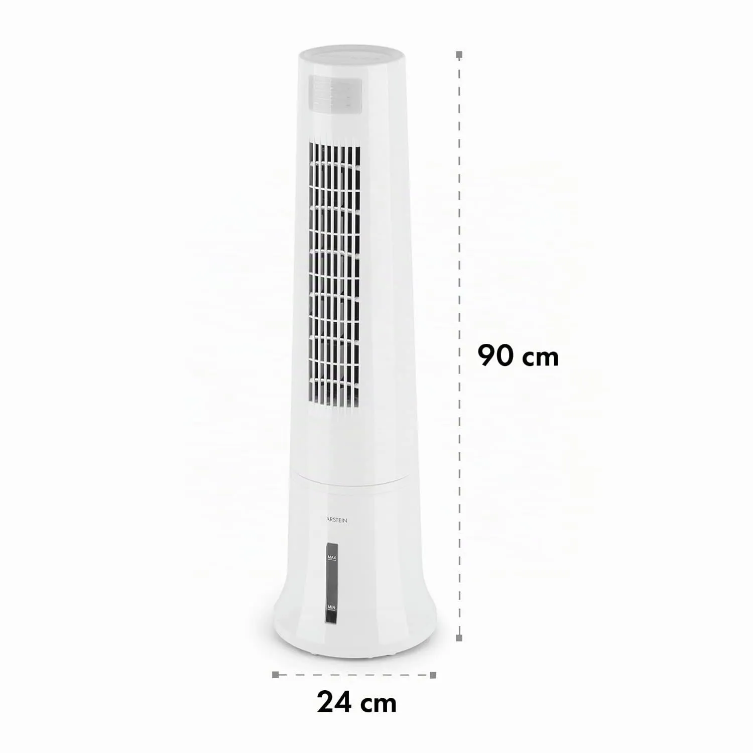Klarstein 4 en 1 rafraîchisseur d’air 2,5L ioniseur 40W