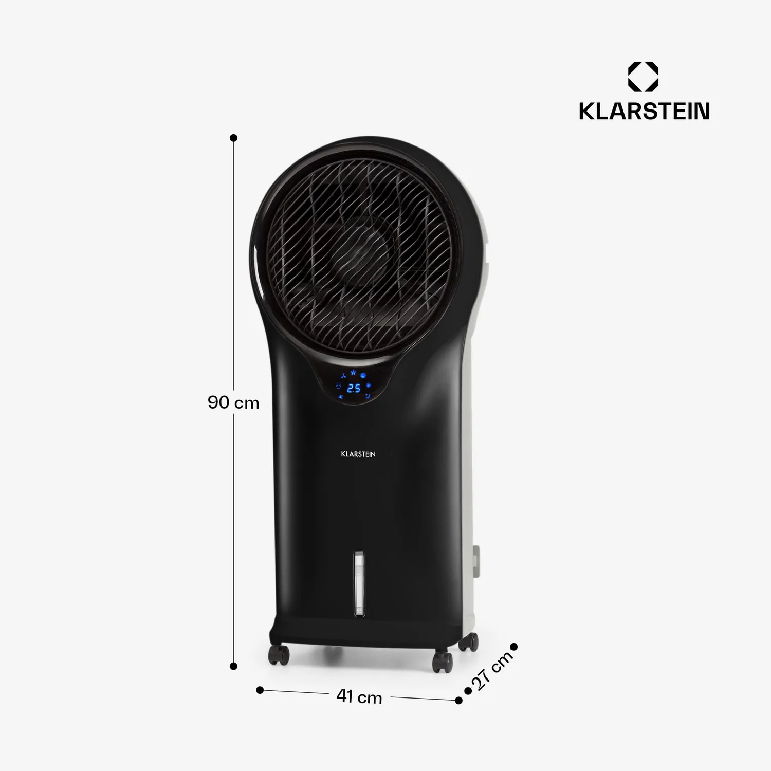 Klarstein rafraîchisseur d’air 4 en 1 blanc 5,5 L 110 W