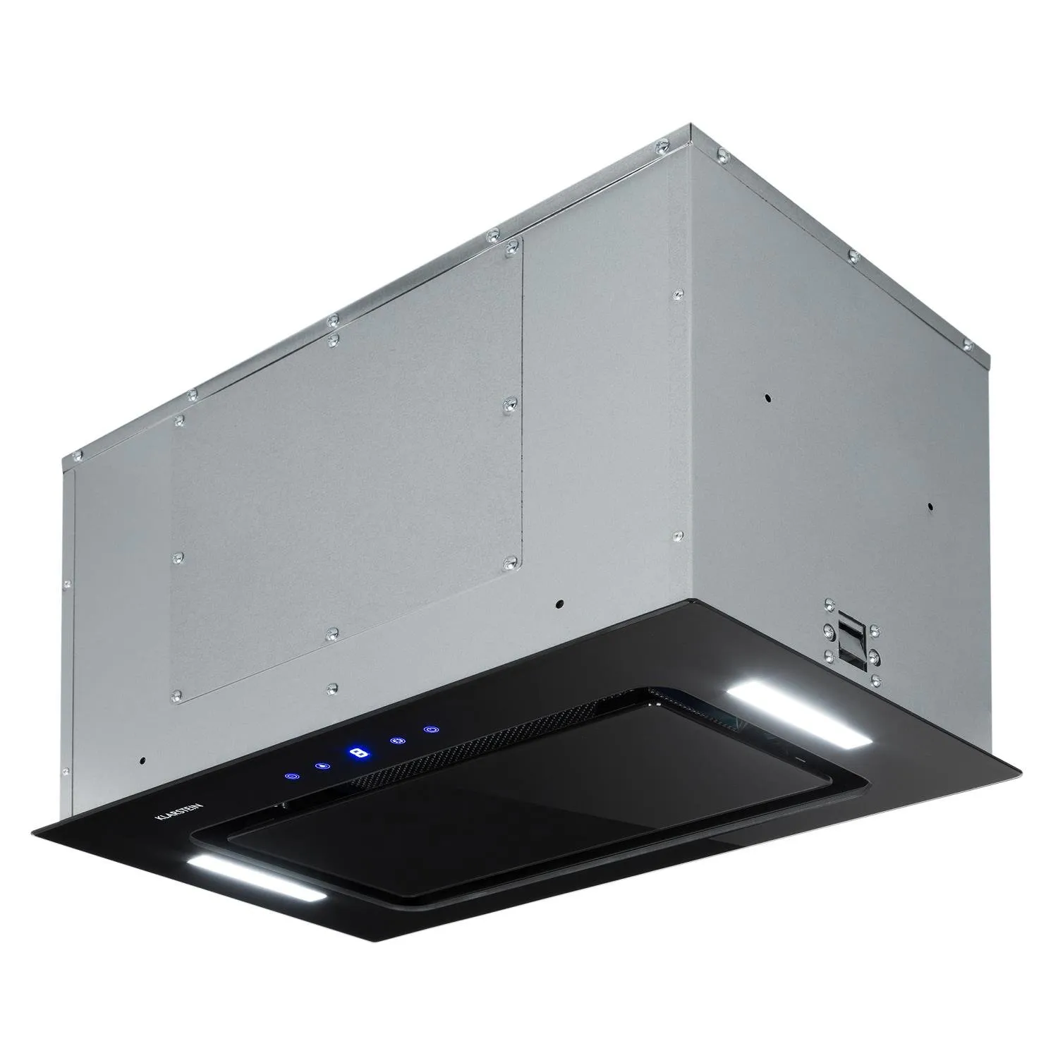 Klarstein Hektor SL hotte aspirante 60 cm noire 530 m³/h