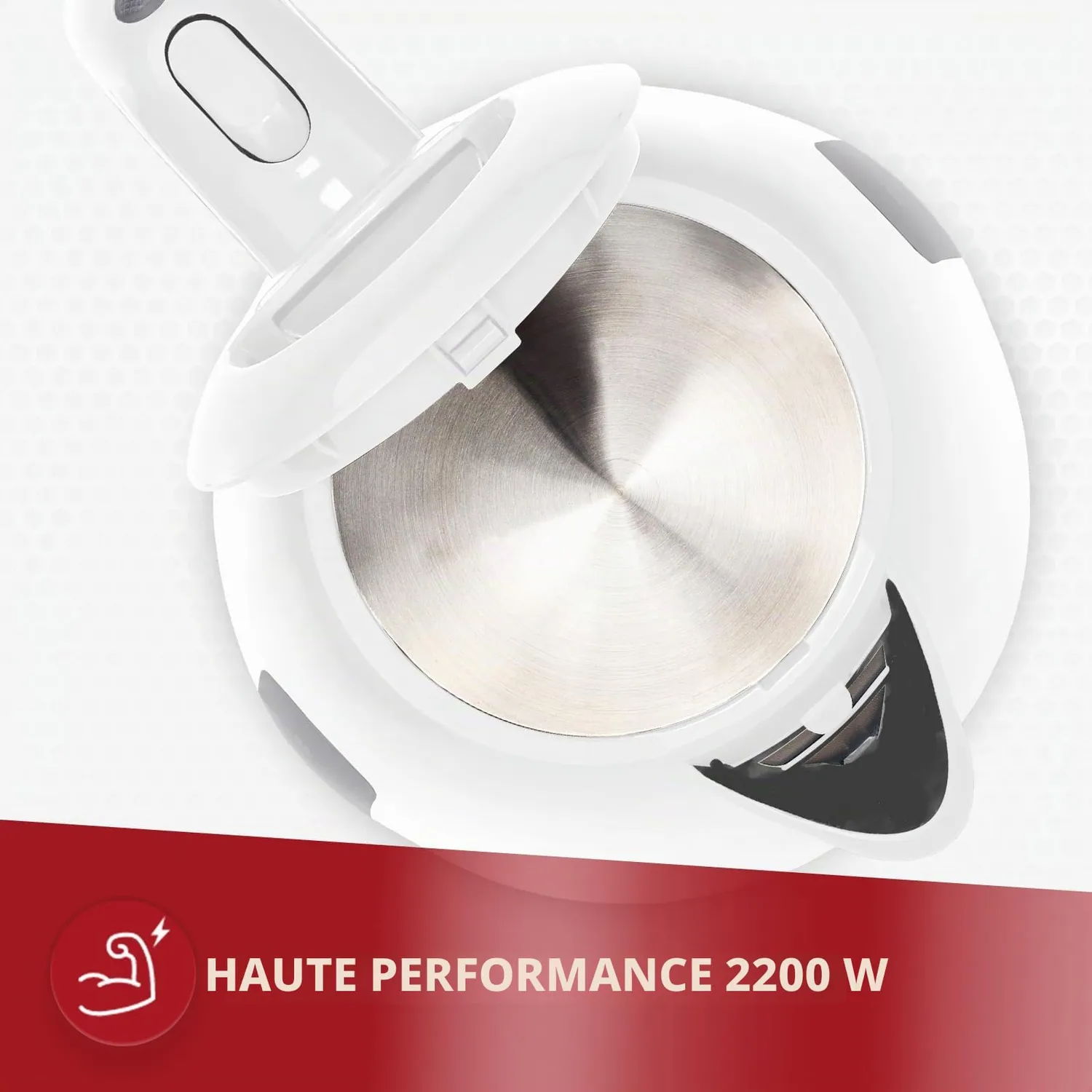 MPM Bouilloire Électrique MCZ-85 1,7L 2200W Blanc