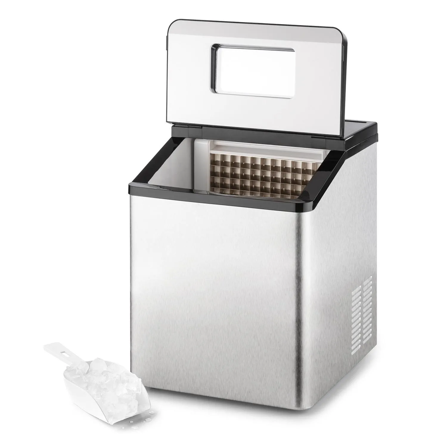Klarstein Powericer ECO 3 Machine à Glaçons Inox