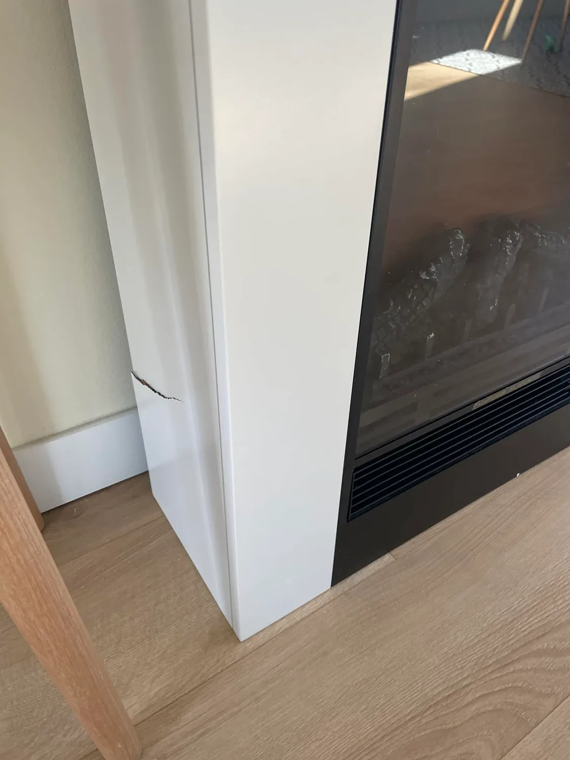 Klarstein cheminée électrique décorative noire 1800W LED