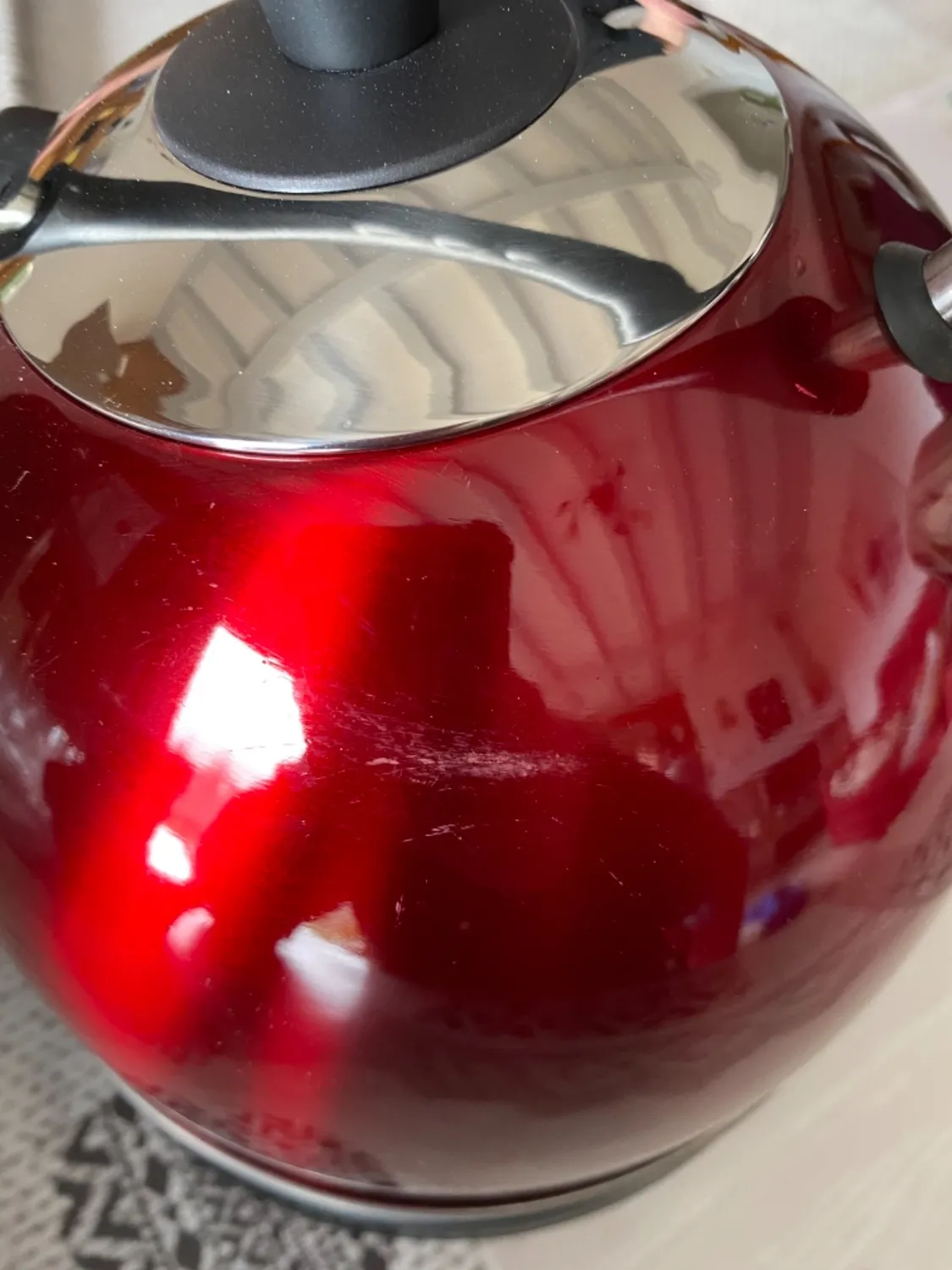 Klarstein Teatime théière électrique 1,8 L rouge