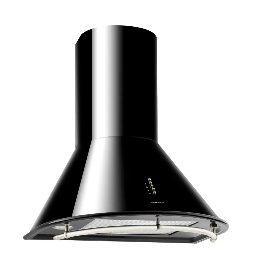 Klarstein Lumio Neo hotte murale 60 cm noir 610 m3/h