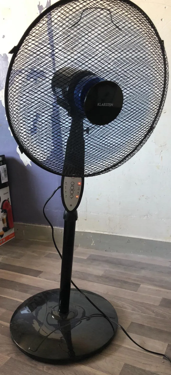 Klarstein Summerjam ventilateur sur pied gris 41 cm