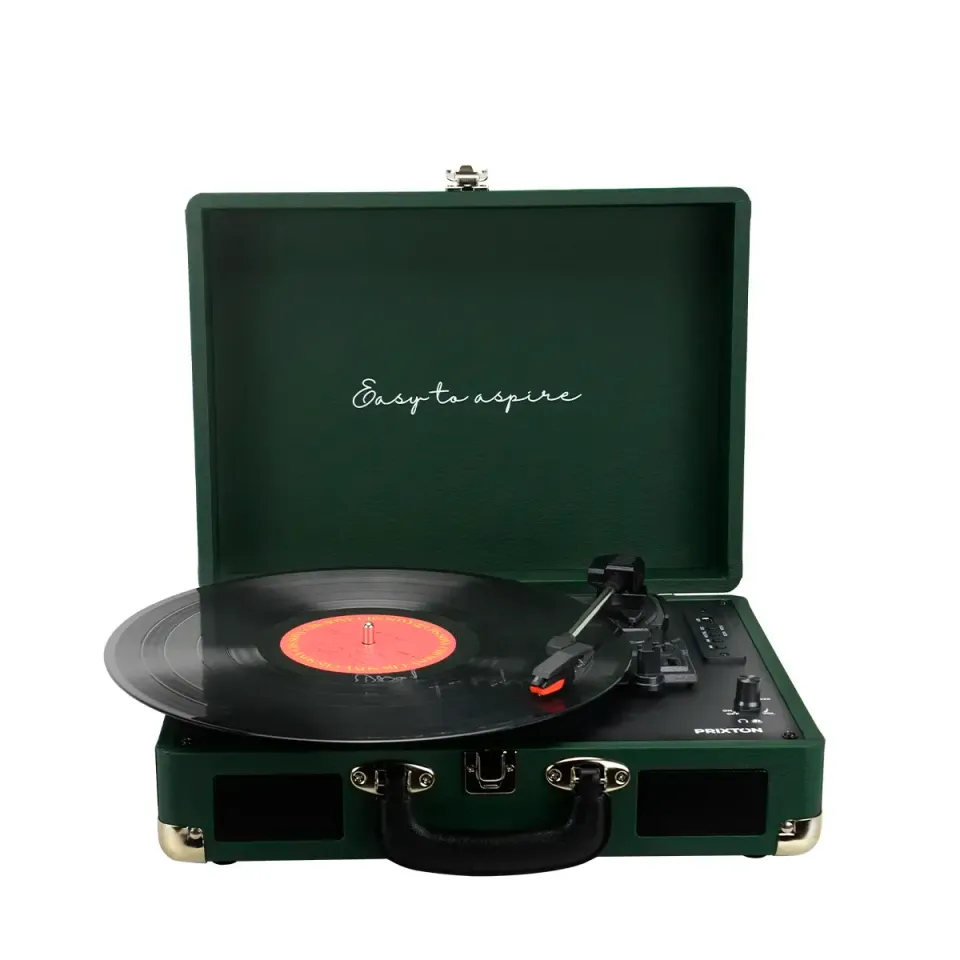 Prixton VC400 platine vinyle vert foncé 2x5W