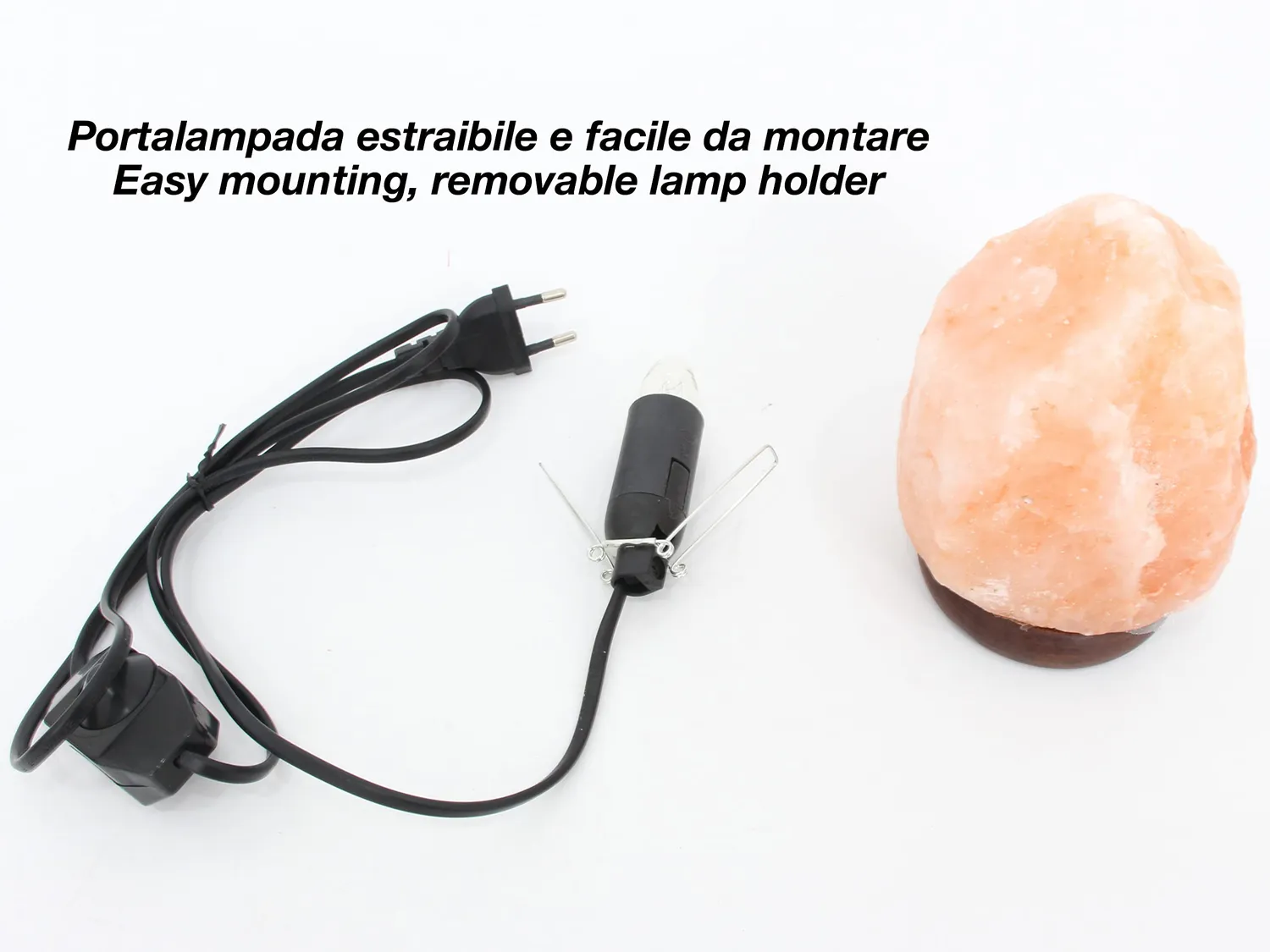 Beper P201UTP100 lampe sel Himalaya variateur