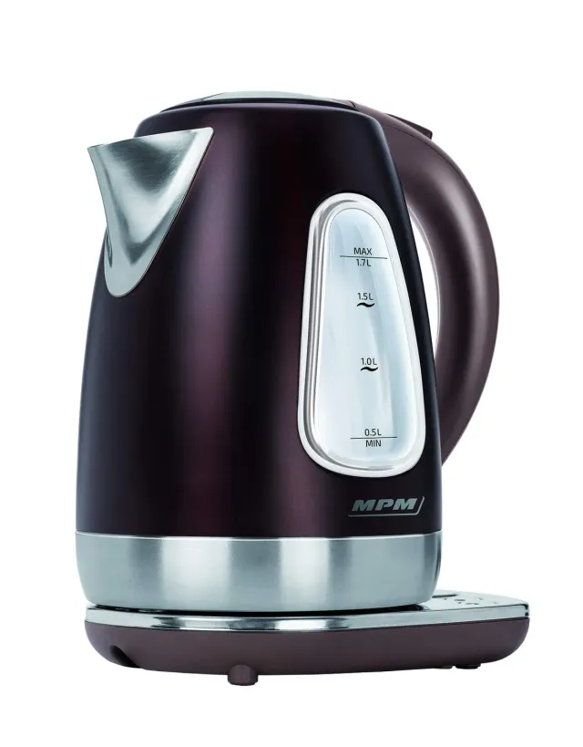 MPM MCZ-57/B1 bouilloire thermostat 1,7 L bordeaux