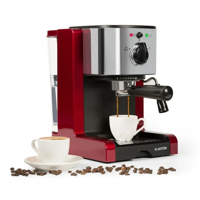 Klarstein Passionata Rossa 20 machine expresso 20 bars inox