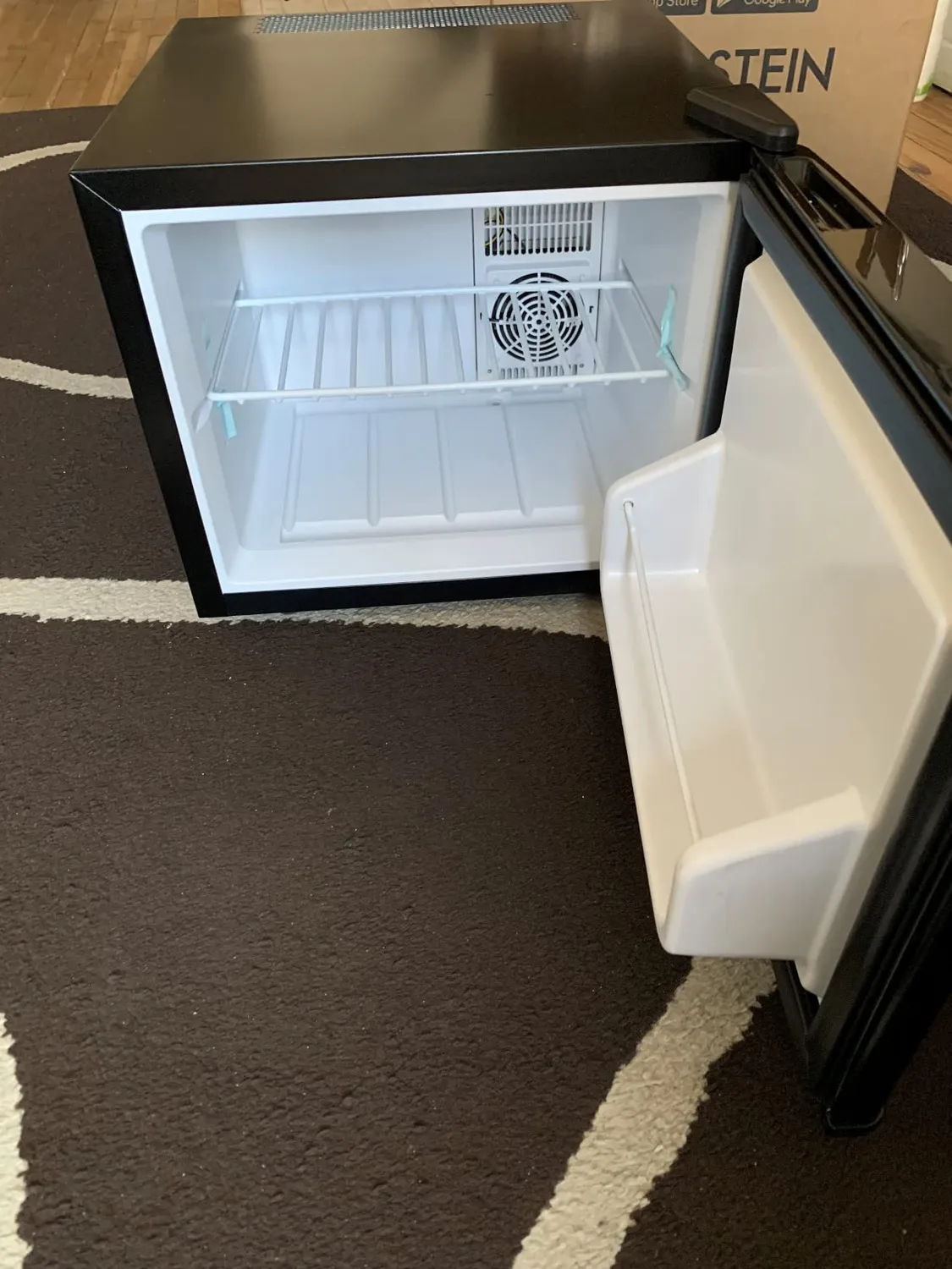 Klarstein mini frigo 17L argent silencieux 0-15°C