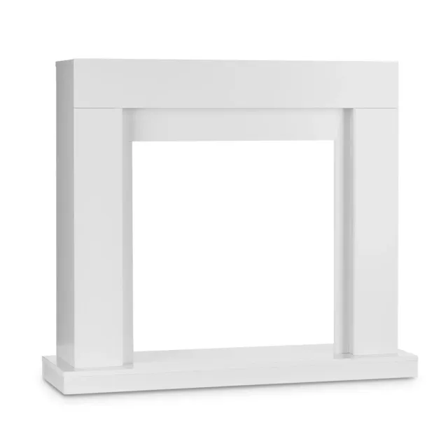 Klarstein Studio Frame corps cheminée blanc MDF
