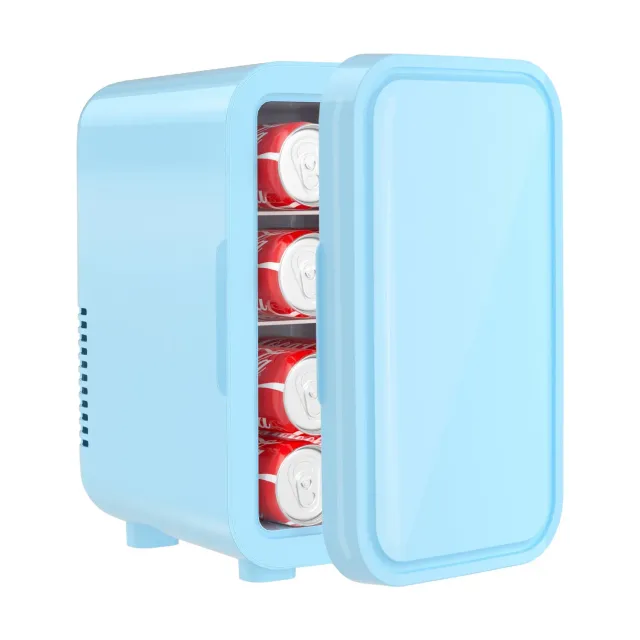 YASHE Mini Frigo 6L 8 Canettes Chaud Froid Blanc