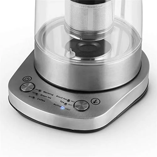 Klarstein Assam Express bouilloire 1,5L argent 1500W