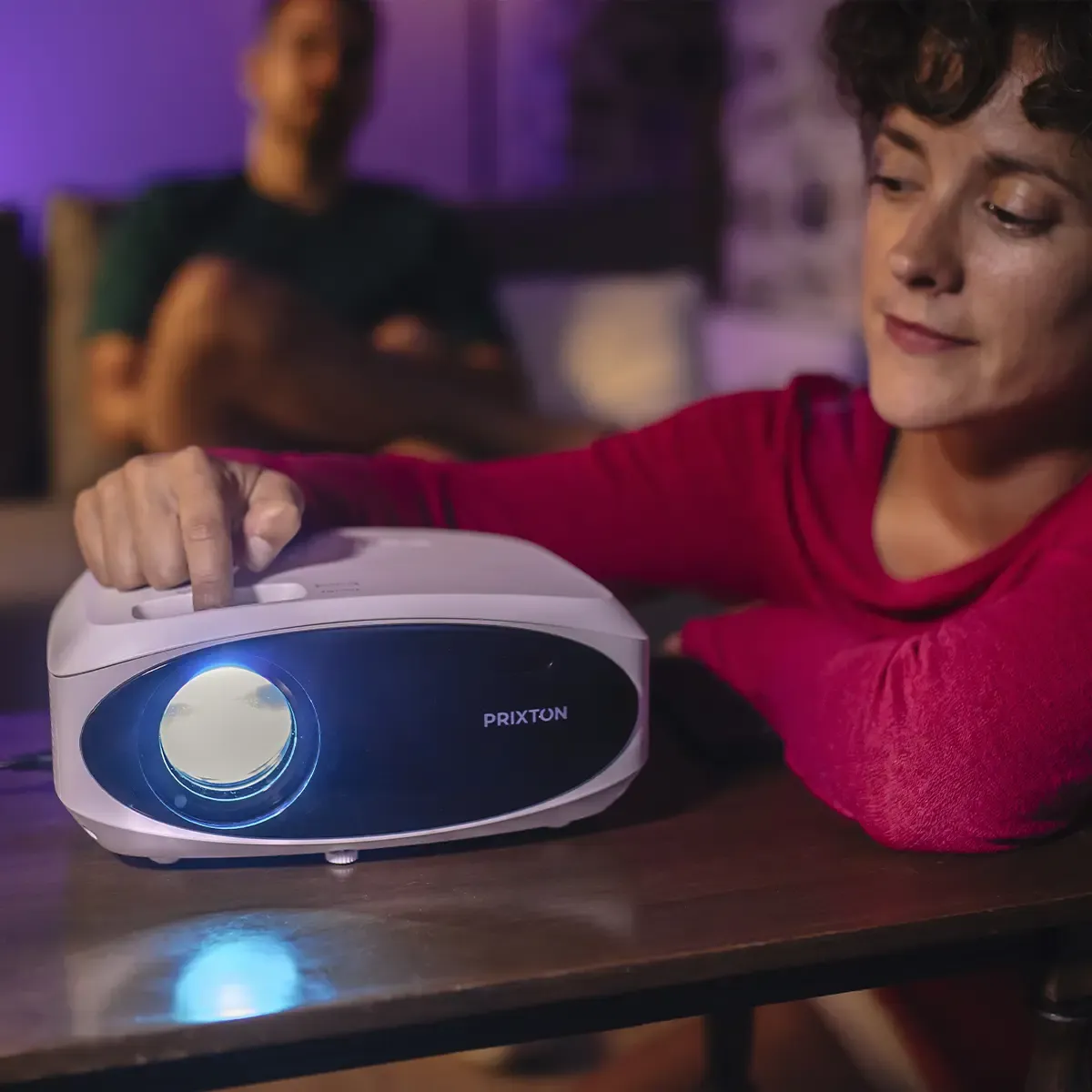 Prixton Picasso vidéoprojecteur wifi 106 pouces