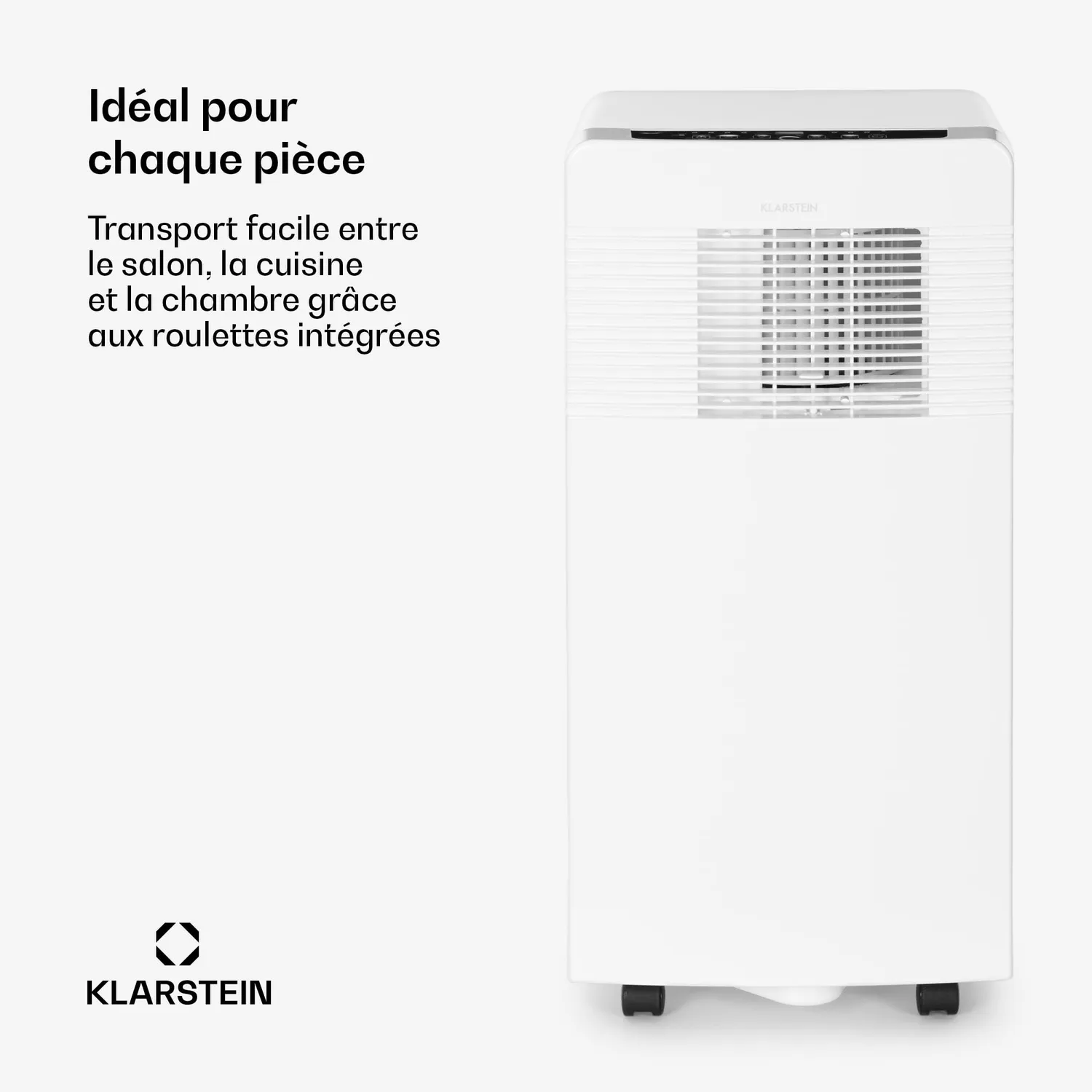 Klarstein climatiseur mobile 7000 BTU 4en1 silencieux