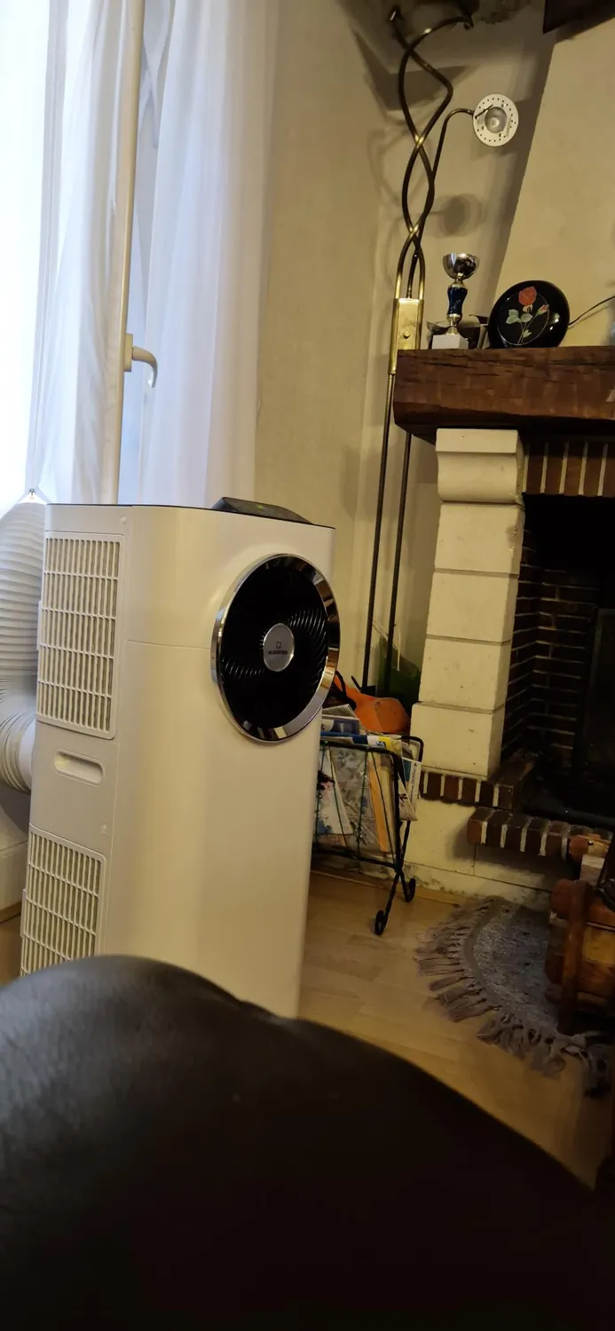 Klarstein Kraftwerk Smart climatiseur mobile 12000 BTU blanc
