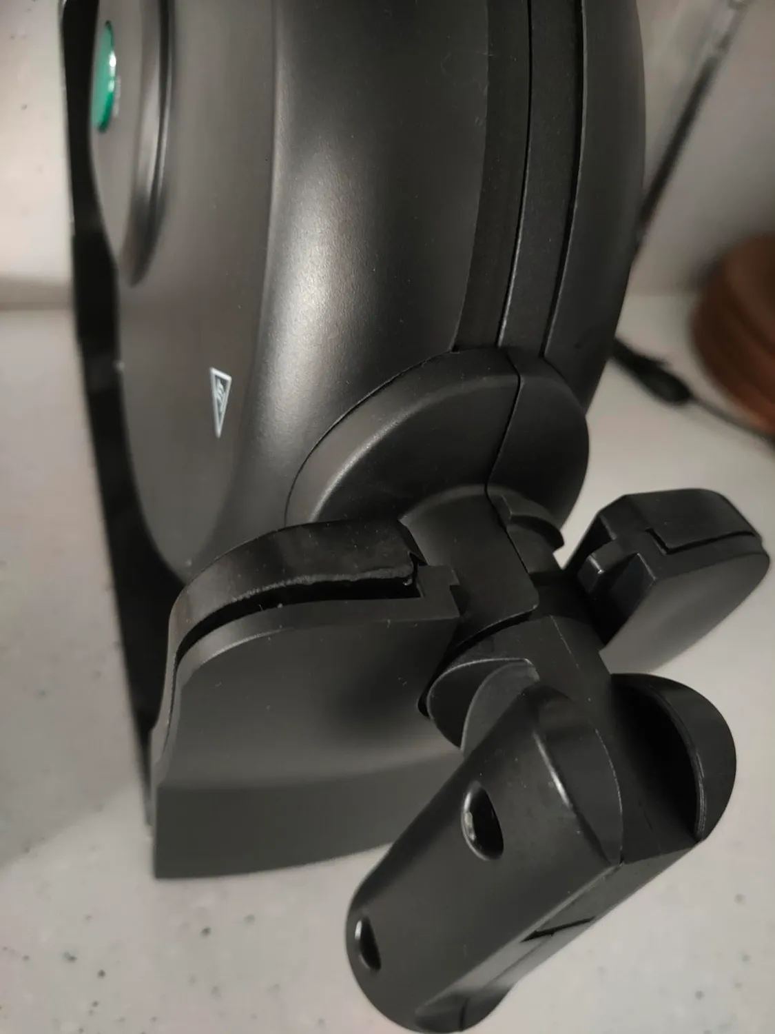 Bella gaufrier belge rotatif noir 9 niveaux brunissement