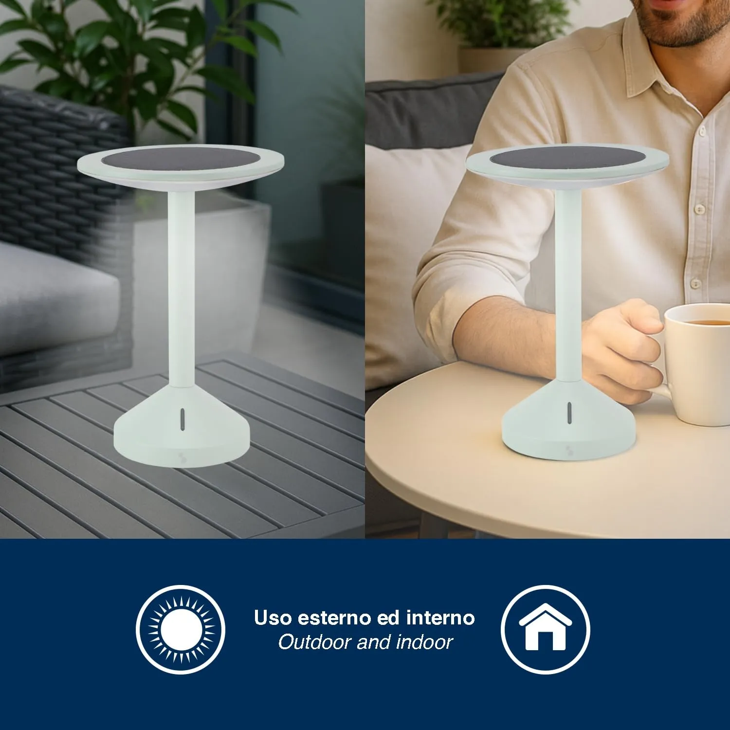 Beper Helia P207ILO600 lampe de table solaire chaude