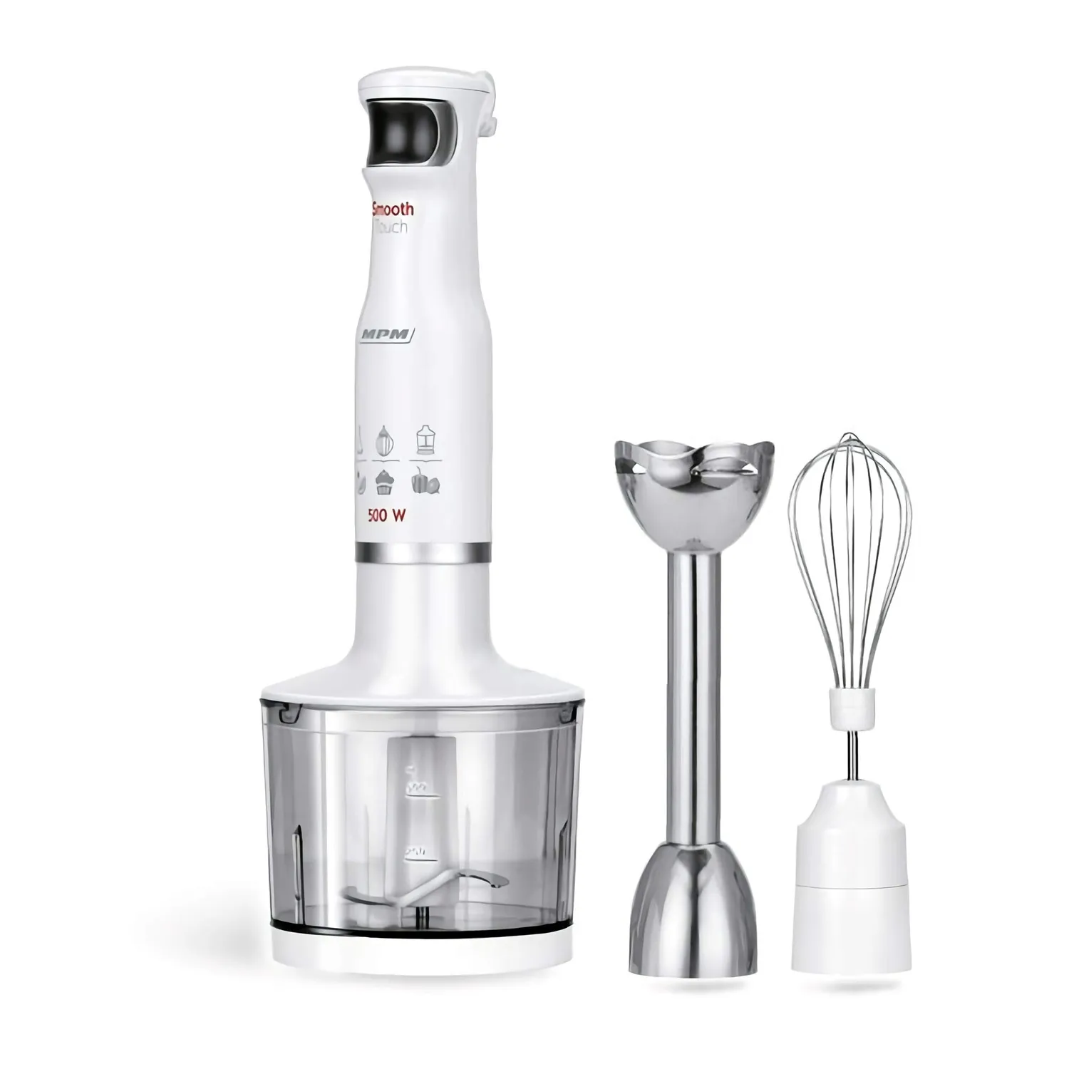 MPM MBL-28 mixeur plongeant 3 en 1 500 W