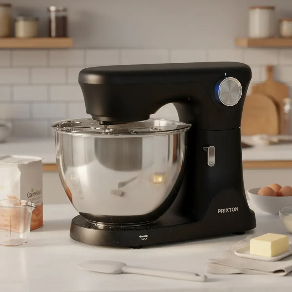 Prixton KR350 robot pâtissier noir 2000 W