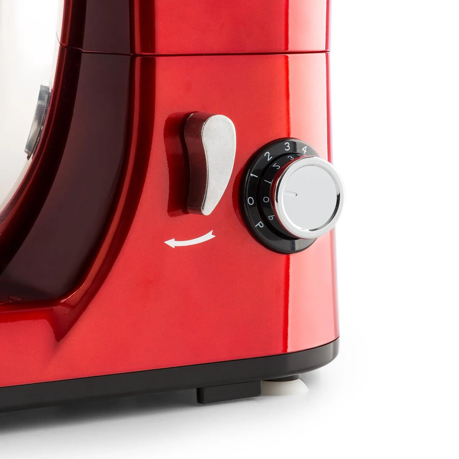 Klarstein Bella Pico Mini robot cuisine rouge 4L 6 vitesses
