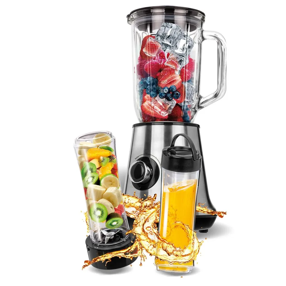 MPM MBL-15M blender smoothie 1 L + 2 x 0,6 L