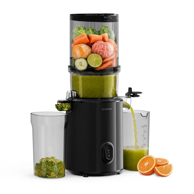 Klarstein Wavyn extracteur jus 300W 55 tr/min sans BPA