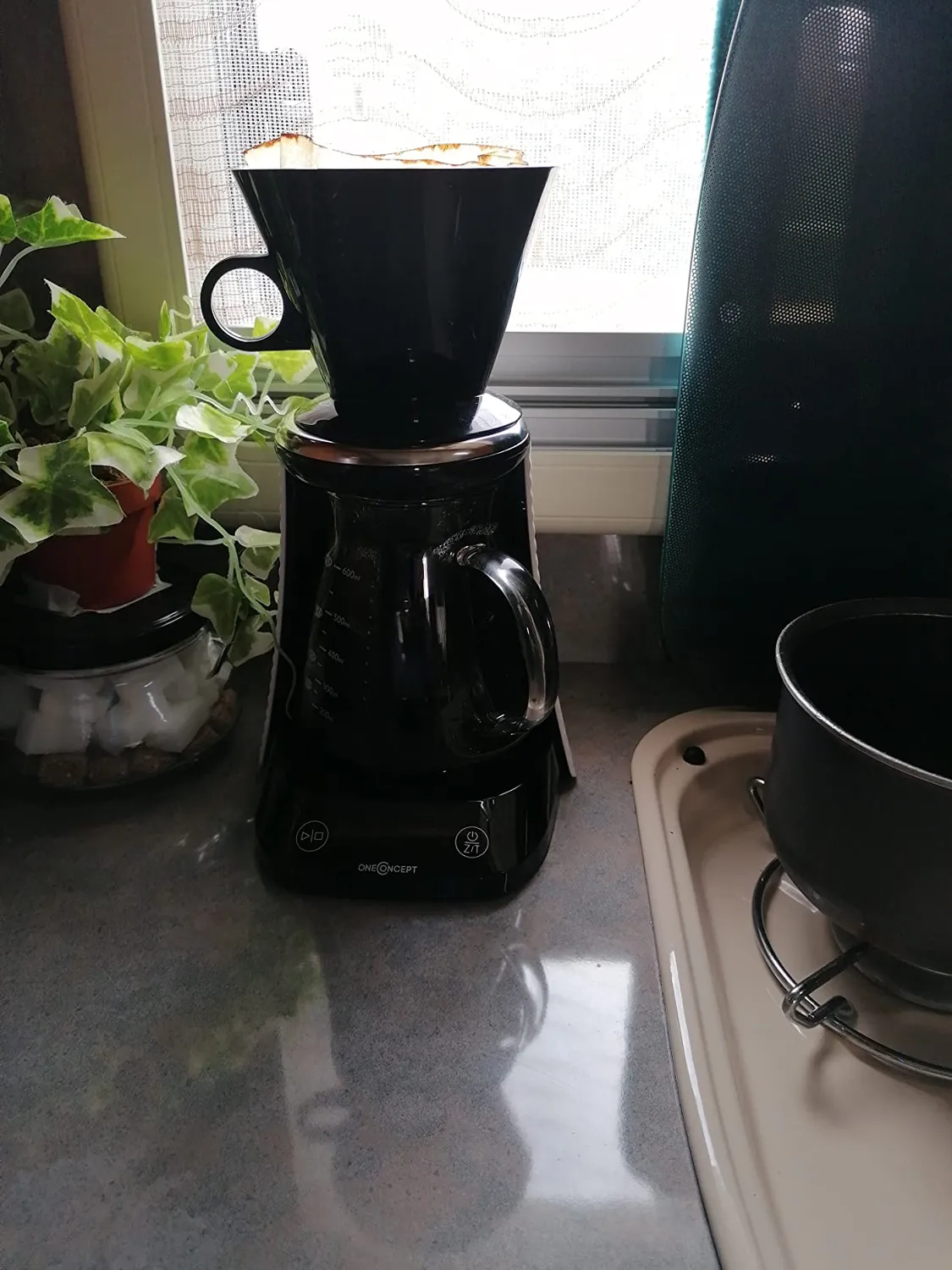 Klarstein Craft Coffee cafetière filtre 600 ml balance