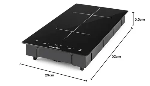 Klarstein Variocook Domino plaque induction 2 feux 3100W