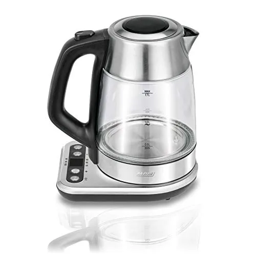 MPM MCZ-97 bouilloire verre 1,7 L température réglable