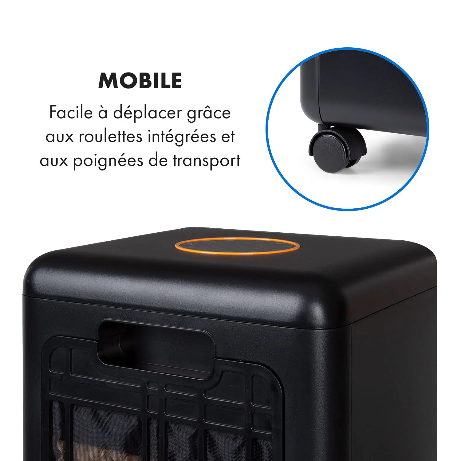 Klarstein Maxflow Smart rafraîchisseur d'air noir 5 L