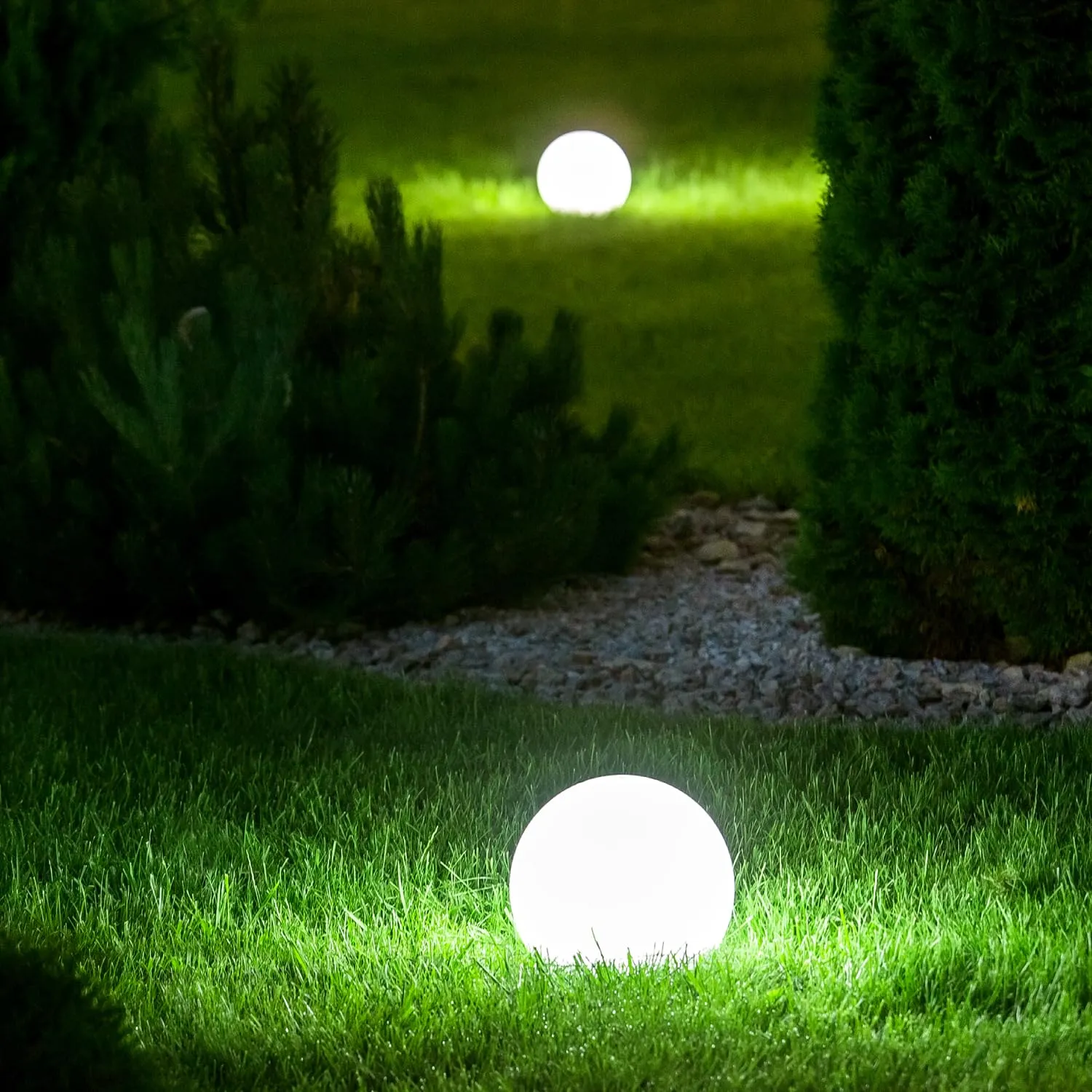 Beper P207ILO226 boule lumineuse jardin solaire 40 cm
