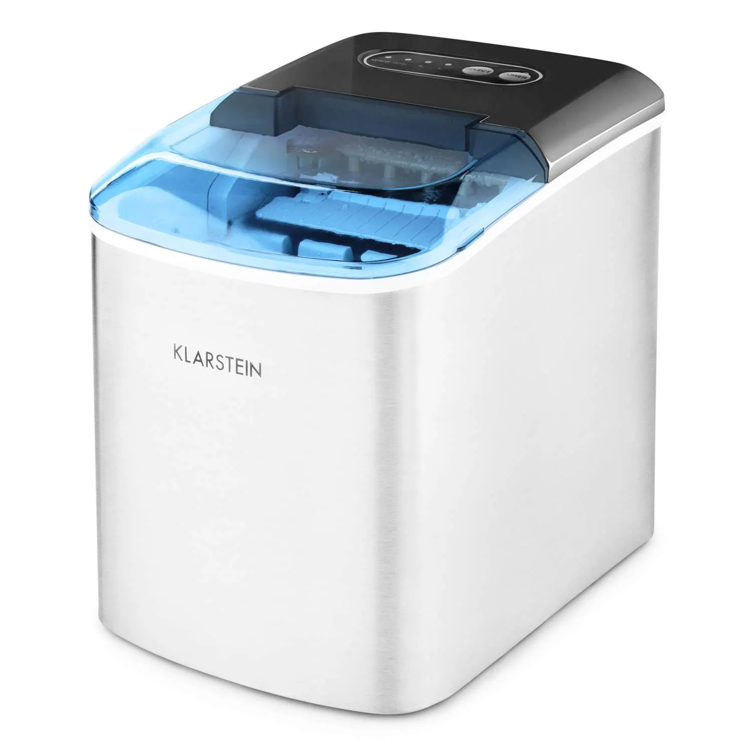 Klarstein On-The-Rocks machine a glacons argent 12 kg