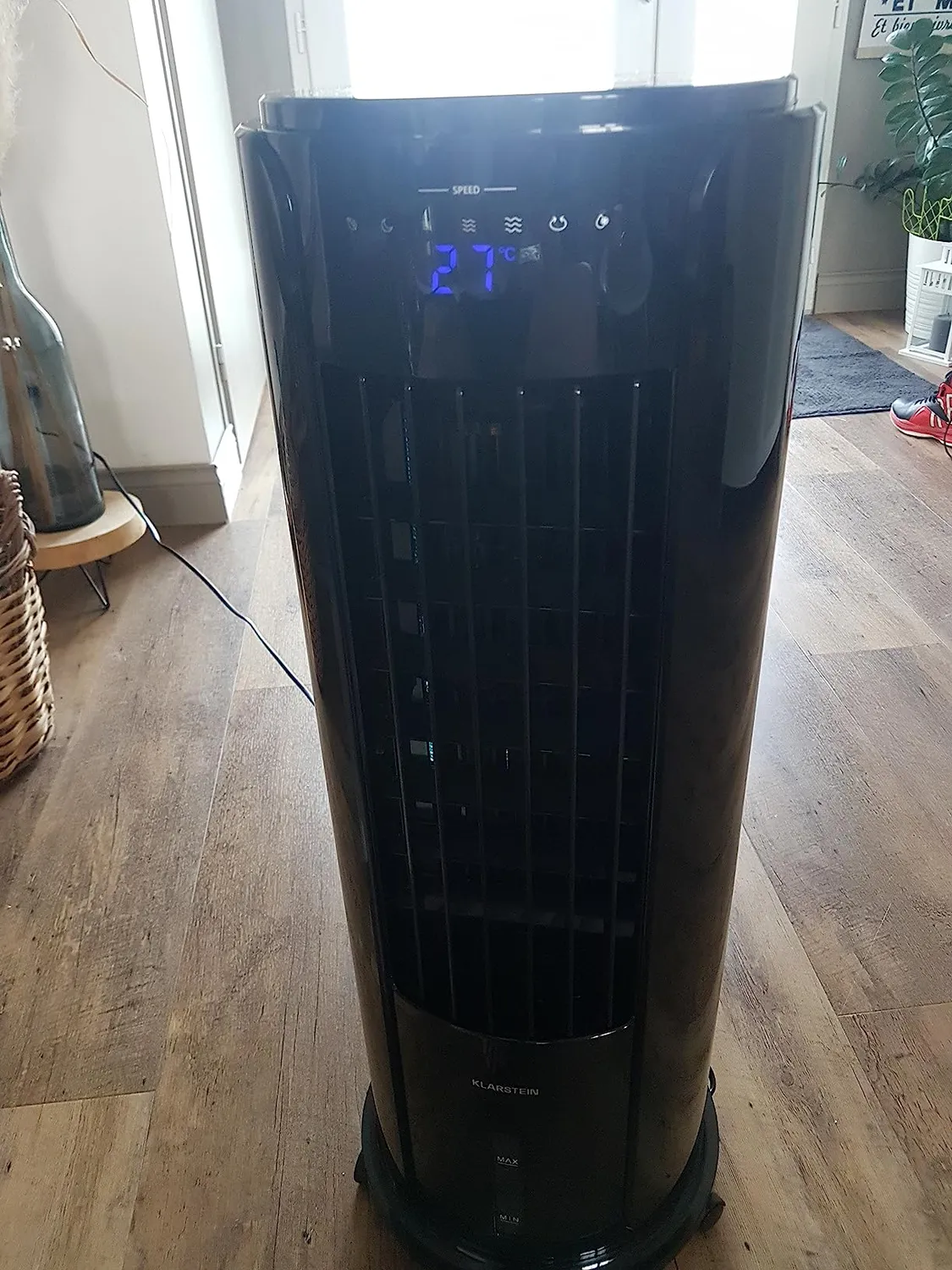 Klarstein Skyscraper Horizon rafraîchisseur d'air 3,5 L gris