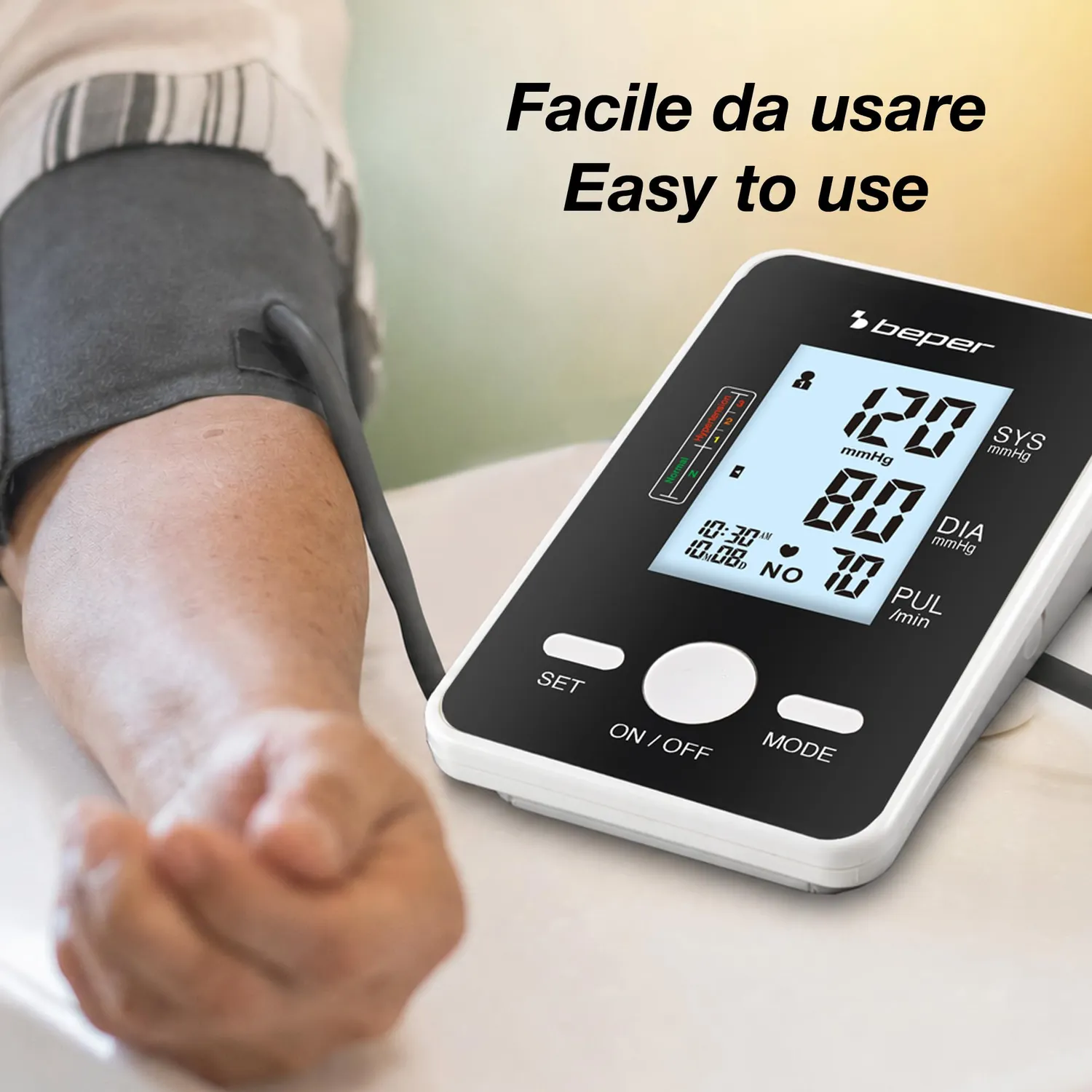 Beper P303MED100 tensiomètre bras électronique 150 mémoires