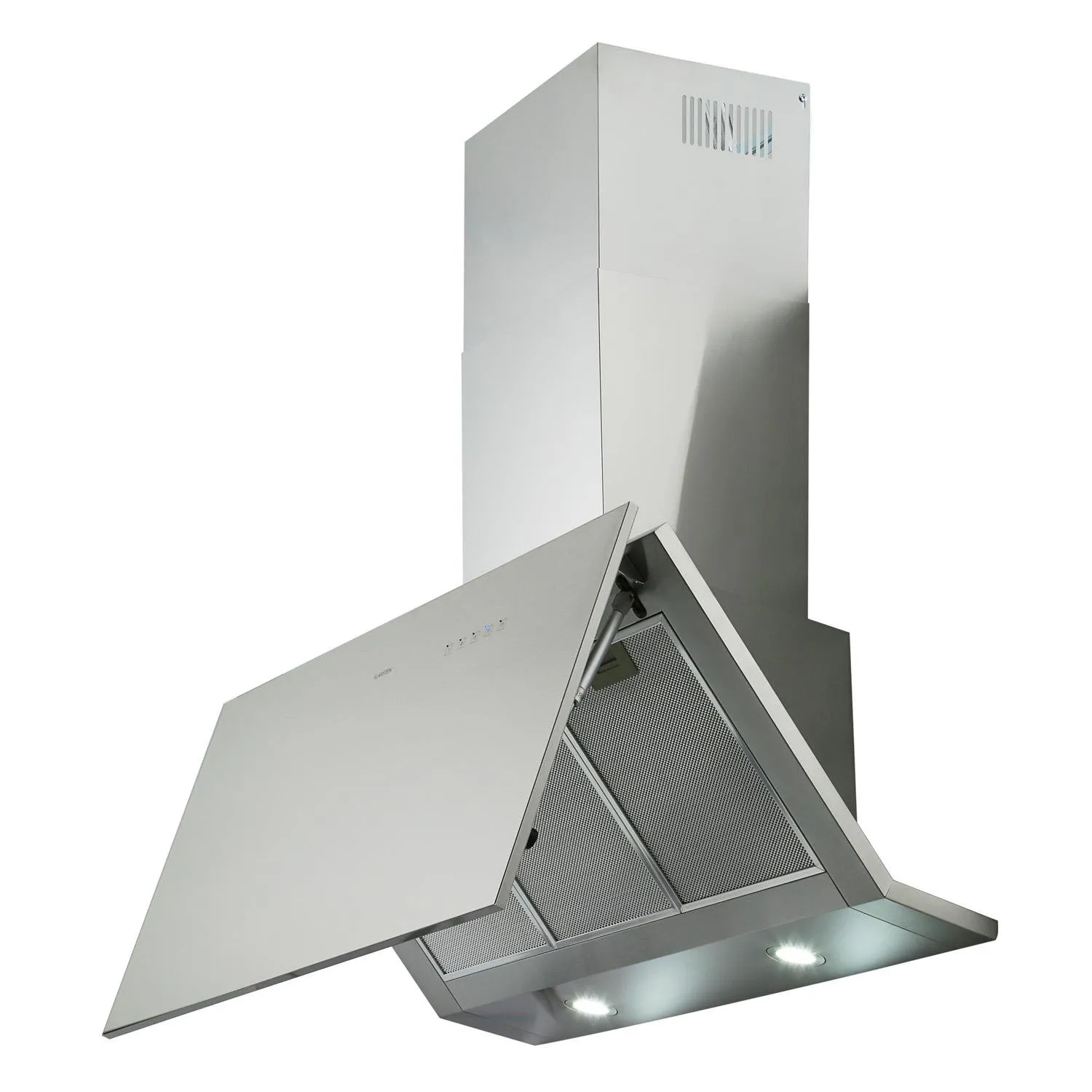 Klarstein Braveheart hotte aspirante argent 610 m³/h