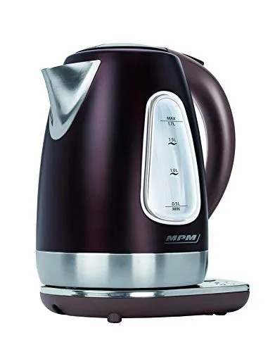 MPM MCZ-57/B1 bouilloire thermostat 1,7 L bordeaux