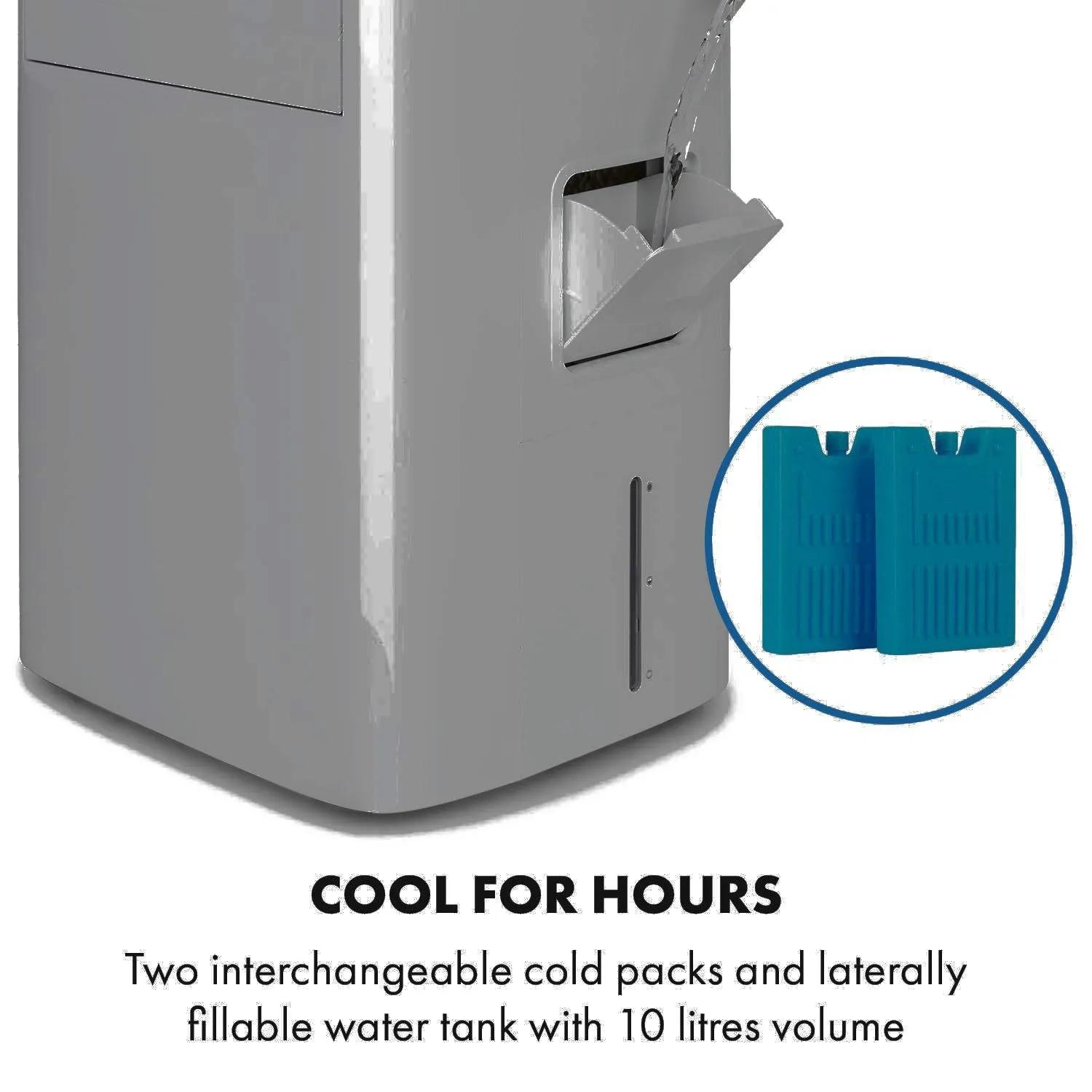Klarstein Coldplayer rafraîchisseur air 10L blanc