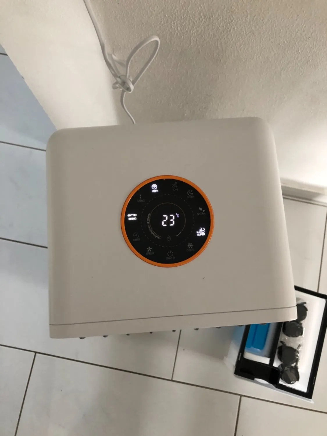 Klarstein Maxflow Smart rafraîchisseur d'air gris 5 L
